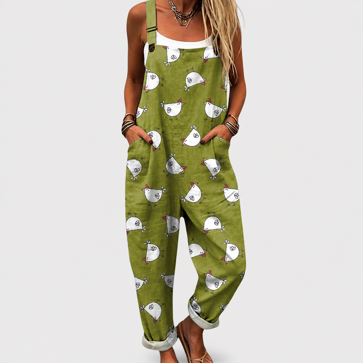 Marama | Comfortable Printed Overalls